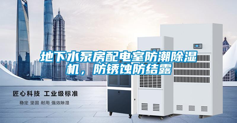 地下水泵房配電室防潮除濕機，防銹蝕防結露