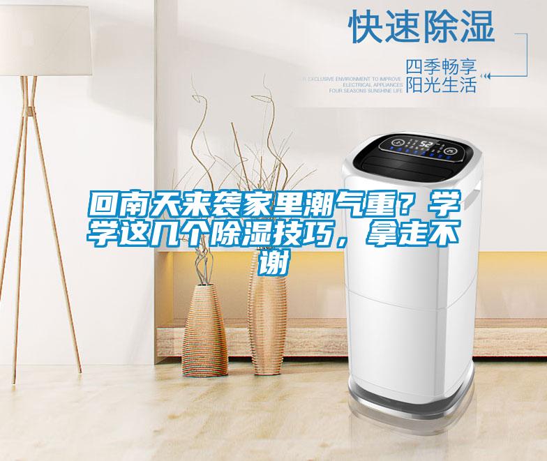 回南天來襲家里潮氣重？學(xué)學(xué)這幾個除濕技巧，拿走不謝