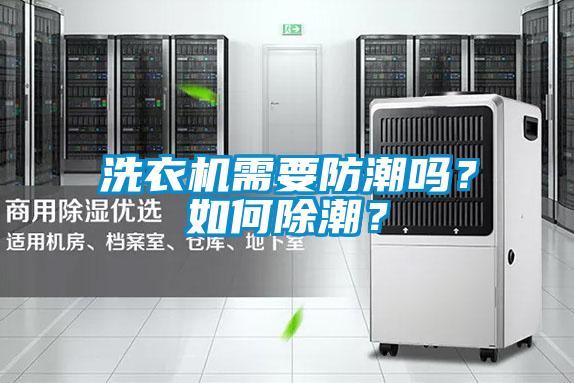 洗衣機需要防潮嗎？如何除潮？