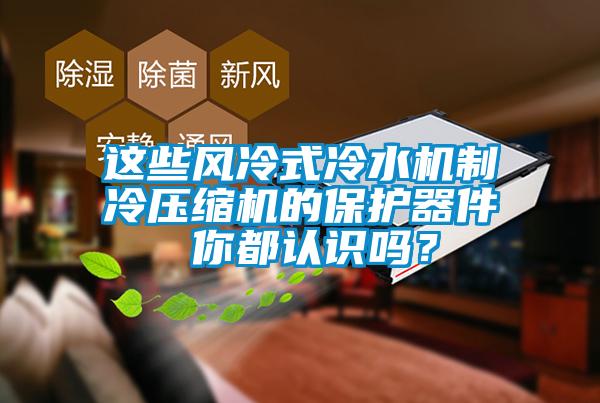 這些風冷式冷水機制冷壓縮機的保護器件 你都認識嗎？