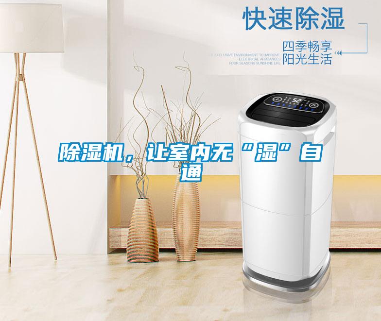 除濕機(jī)，讓室內(nèi)無“濕”自通
