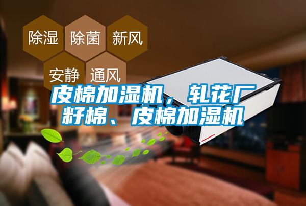 皮棉加濕機，軋花廠籽棉、皮棉加濕機