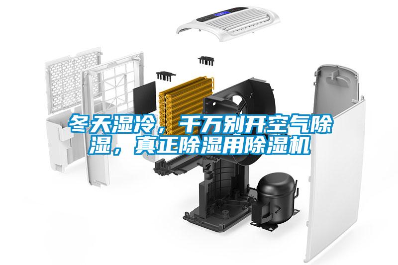 冬天濕冷，千萬別開空氣除濕，真正除濕用除濕機
