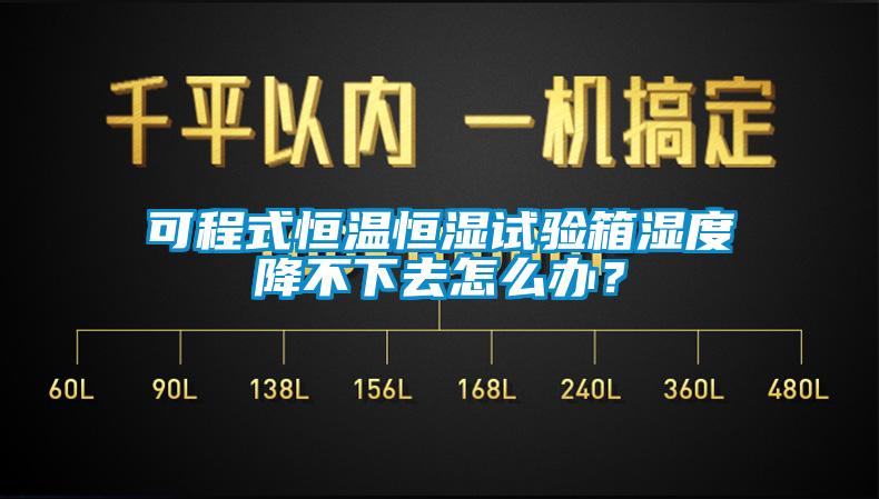可程式恒溫恒濕試驗箱濕度降不下去怎么辦？