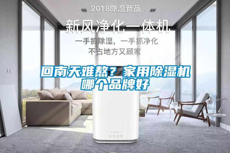 回南天難熬？家用除濕機哪個品牌好