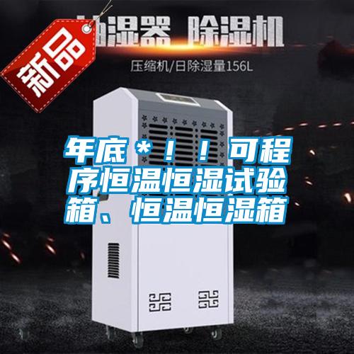年底＊！！可程序恒溫恒濕試驗箱、恒溫恒濕箱