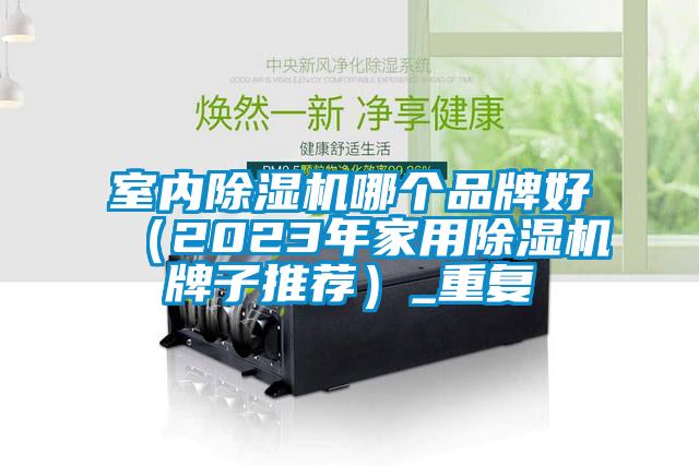 室內除濕機哪個品牌好（2023年家用除濕機牌子推薦）_重復