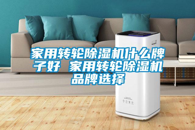 家用轉輪除濕機什么牌子好 家用轉輪除濕機品牌選擇