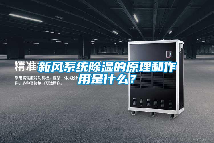 新風系統除濕的原理和作用是什么？