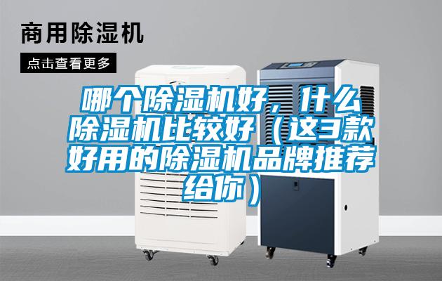 哪個(gè)除濕機(jī)好，什么除濕機(jī)比較好（這3款好用的除濕機(jī)品牌推薦給你）