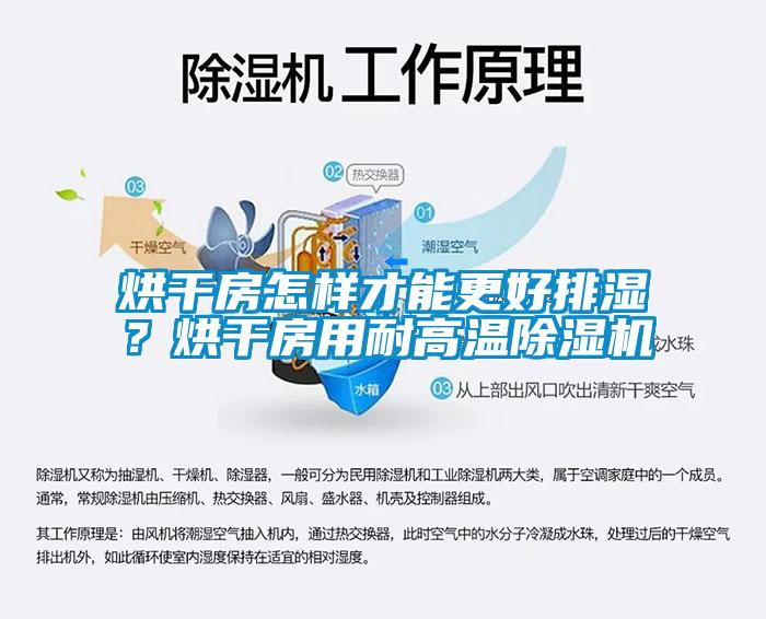烘干房怎樣才能更好排濕？烘干房用耐高溫除濕機
