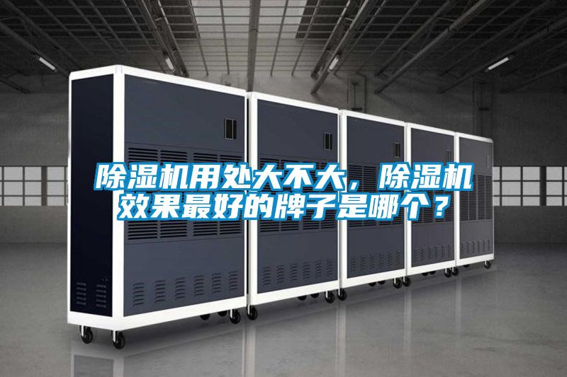 除濕機用處大不大，除濕機效果最好的牌子是哪個？