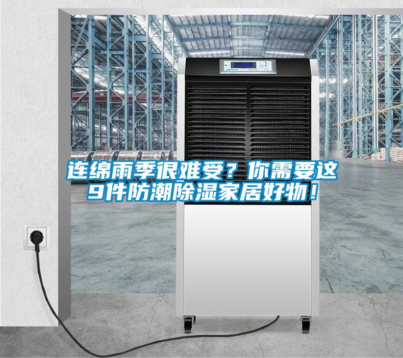 連綿雨季很難受？你需要這9件防潮除濕家居好物！