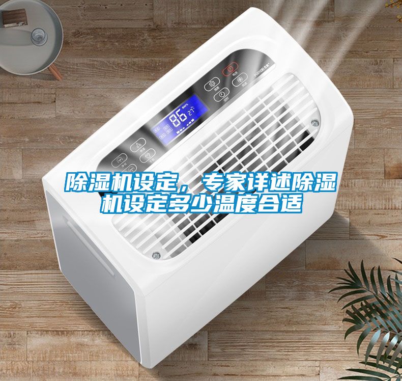 除濕機設定，專家詳述除濕機設定多少溫度合適