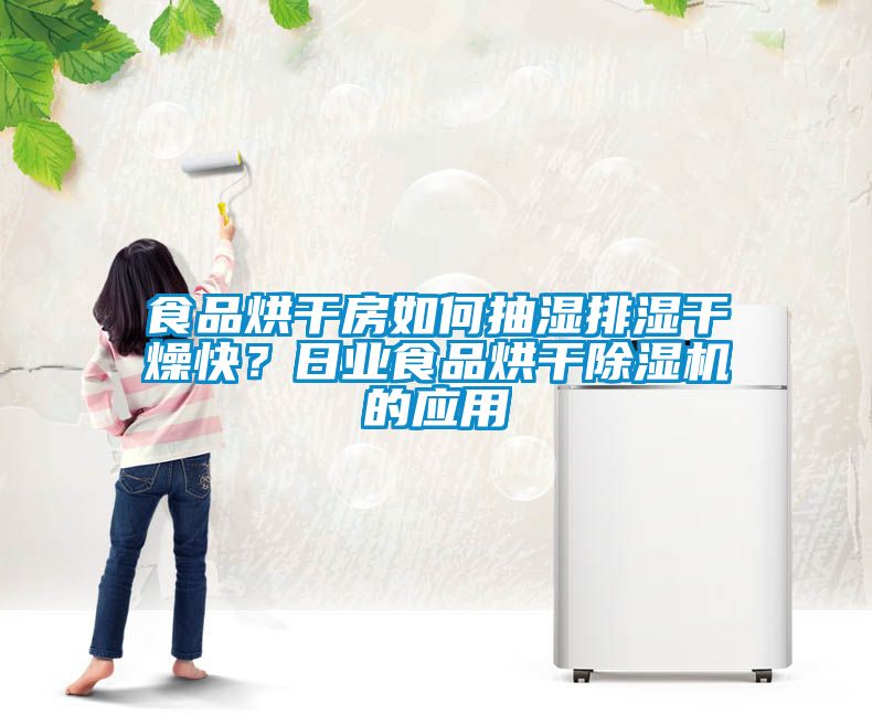 食品烘干房如何抽濕排濕干燥快？日業食品烘干除濕機的應用